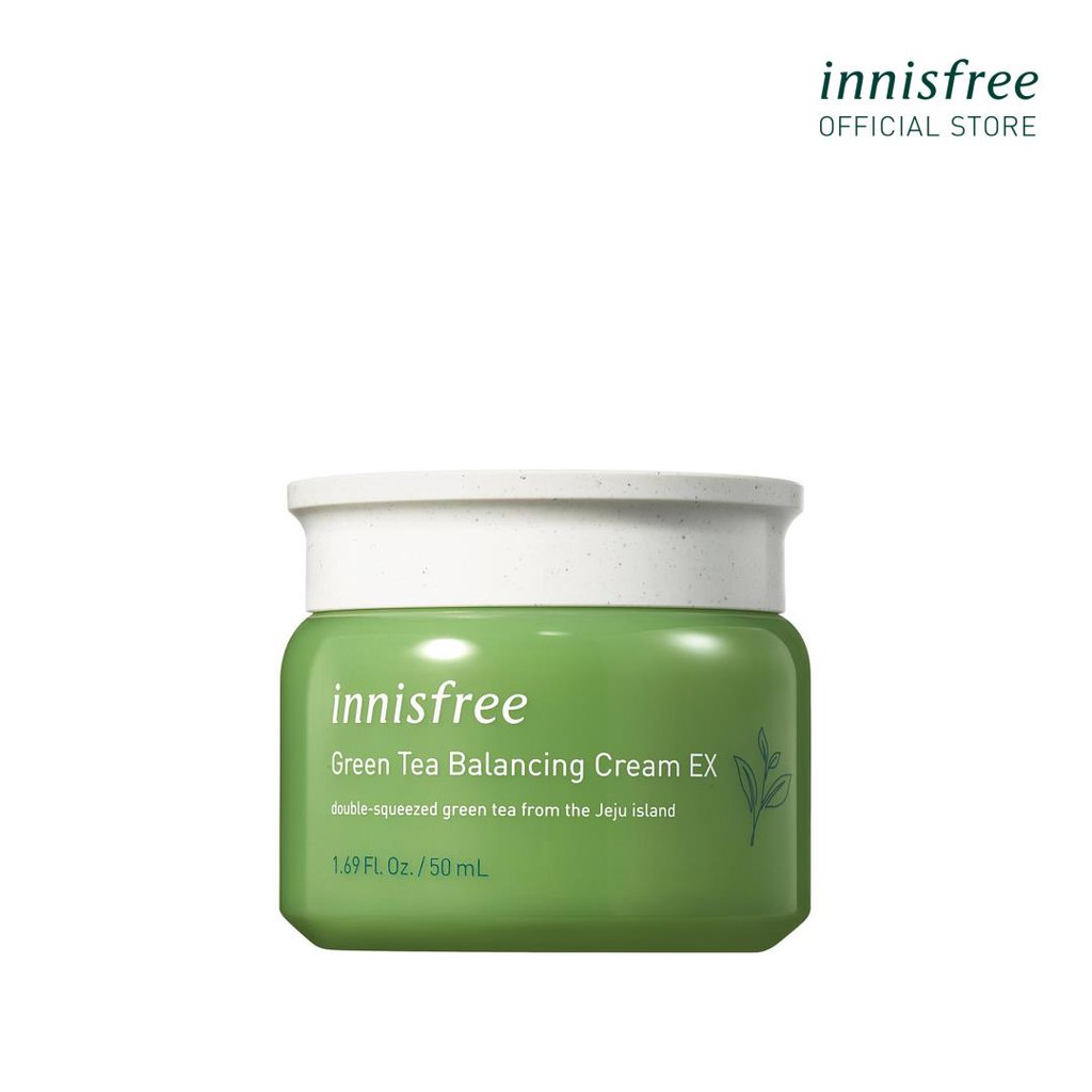 [Mã FMCGMALL -8% đơn 250K] Kem dưỡng cân bằng độ ẩm innisfree Green Tea Balancing Cream Ex 50ml | BigBuy360 - bigbuy360.vn