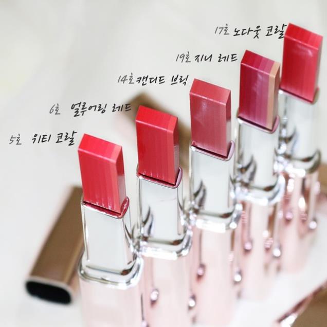 Son Thỏi Laneige Layering Lip Bar Matte No.20 Soul Red - No.4 Orange Pleasure - No.13 Bitter Rose