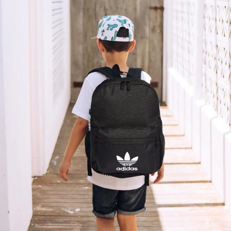 Balo samll backpack black chuẩn cambodia
