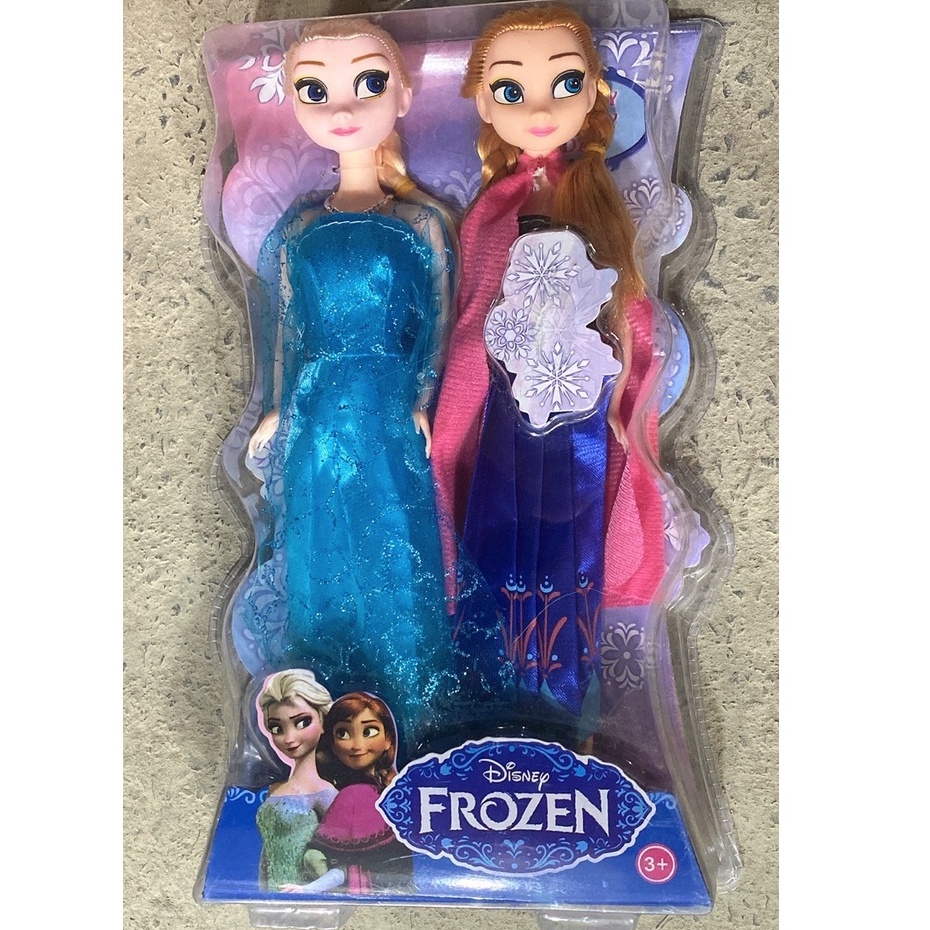 Đồ chơi búp bê công chúa Frozen: Elsa và Anna (VỈ ÉP) Đồ chơi công chúa Elsa Anna cho bé