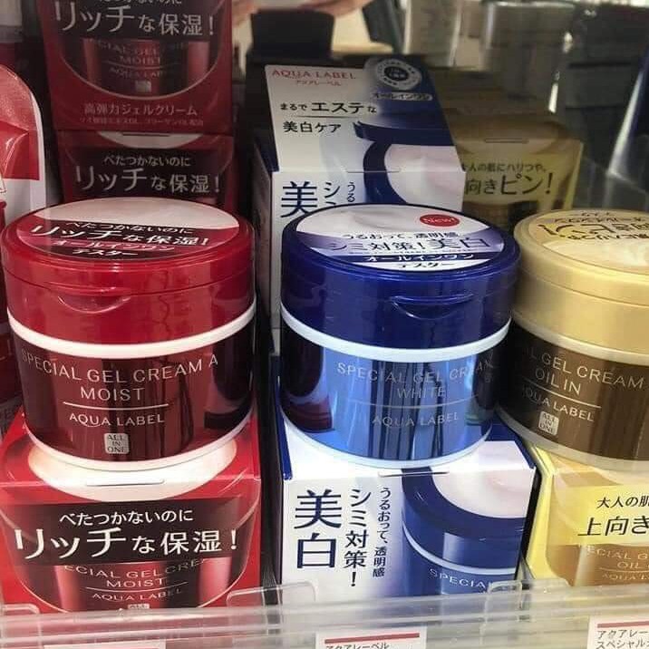 Kem Dưỡng Da Shiseido Aqualabel 5 in 1 Special Gel Cream 90g - Nhật Bản | BigBuy360 - bigbuy360.vn