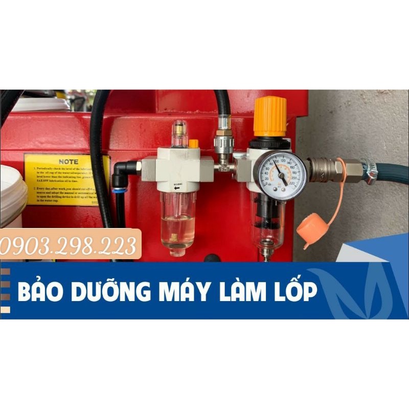 Bộ cấp dầu lọc nước máy ra vào lốp