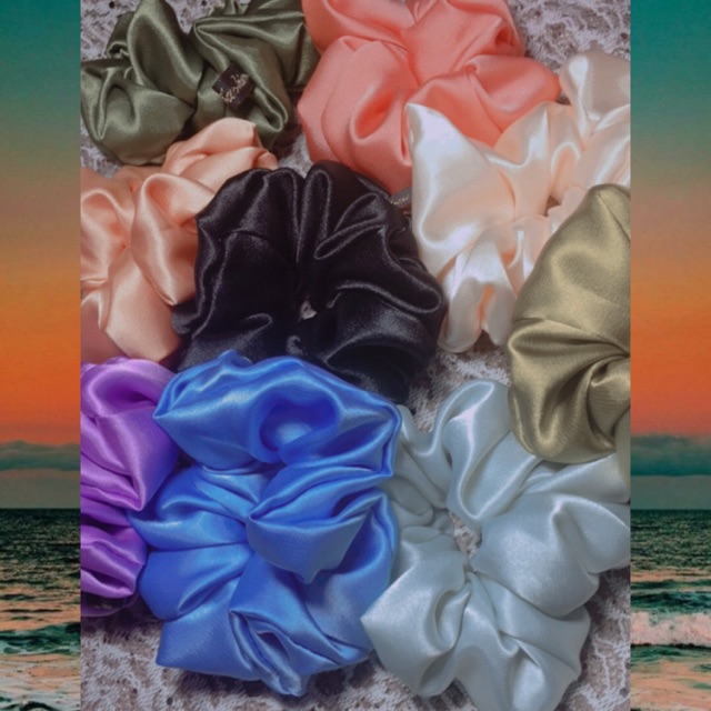 Cột tóc/Scrunchies lụa