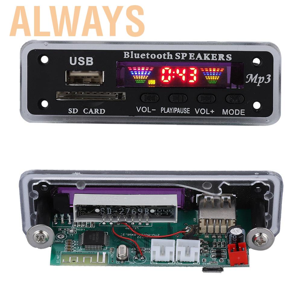 [Seller Recommend] Bo mạch giải mã âm thanh Bluetooth sdm01bt + u-dx MP3 FM 4 màu