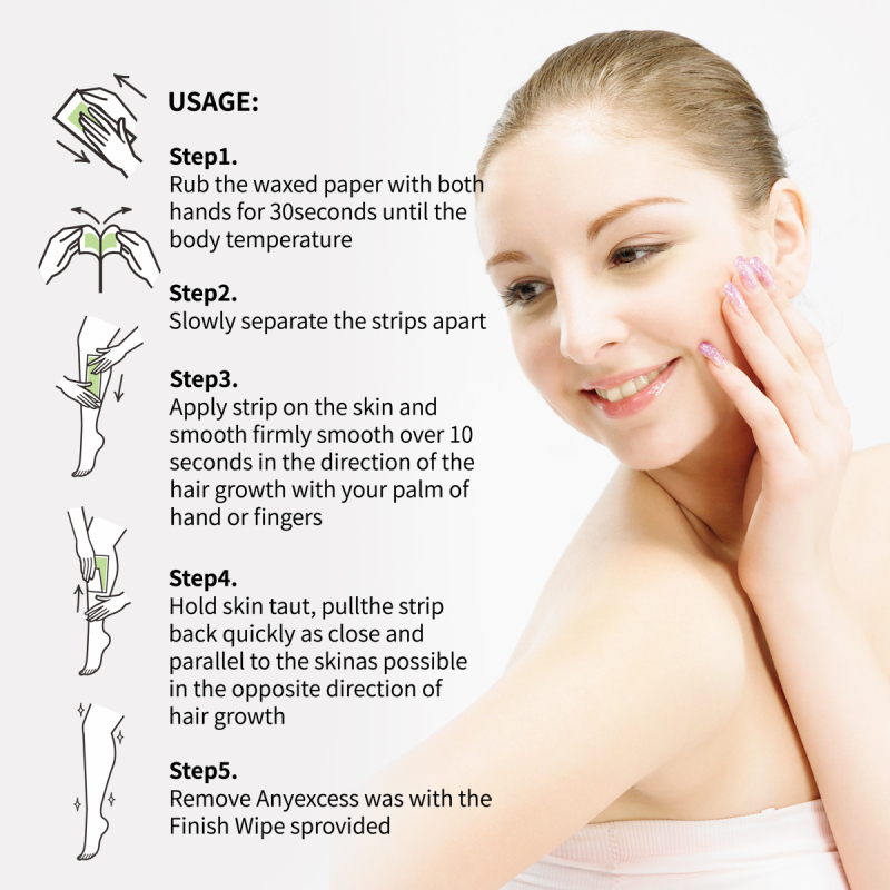 SUMAX Wax ria mép Sumax, Miếng wax tẩy lông mặt  72 Strips Small Wax Paper for Upper Lip Chin, Fingers Toes, Facial Hair Removal for Women | BigBuy360 - bigbuy360.vn
