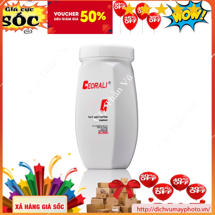 Kem Hấp Tóc Hương Lài CEORALI Phục Hồi Tóc Hư Tổn Chẻ Ngọn