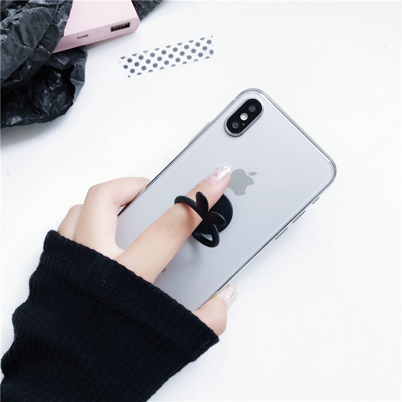 Nhẫn đỡ điện thoại hình chú thỏ đáng yêu