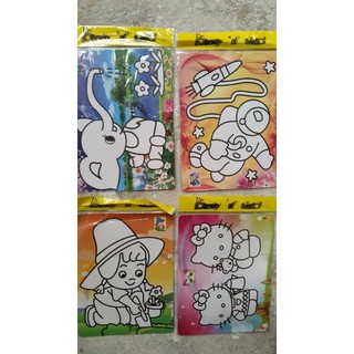 100 Tranh cát khổ A4
