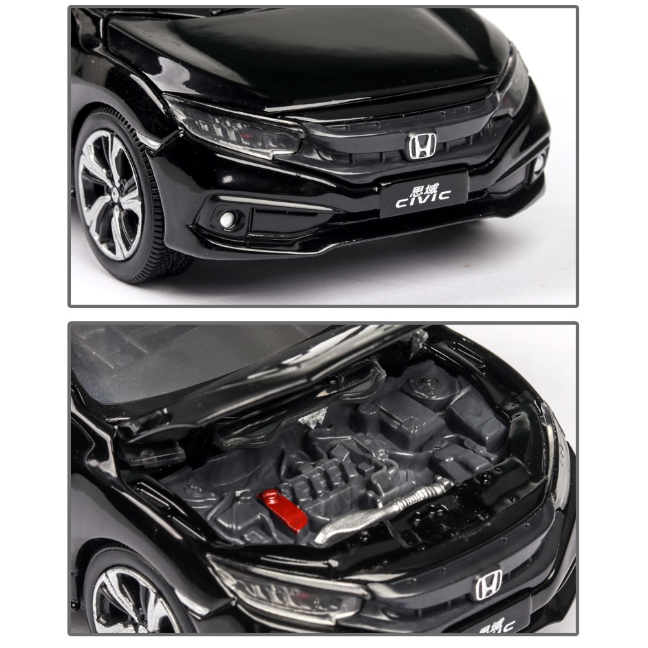 Mô hình xe ô tô Honda Civic 2019 tỉ lệ 1:32 đồ chơi trẻ em xe bằng kim loại