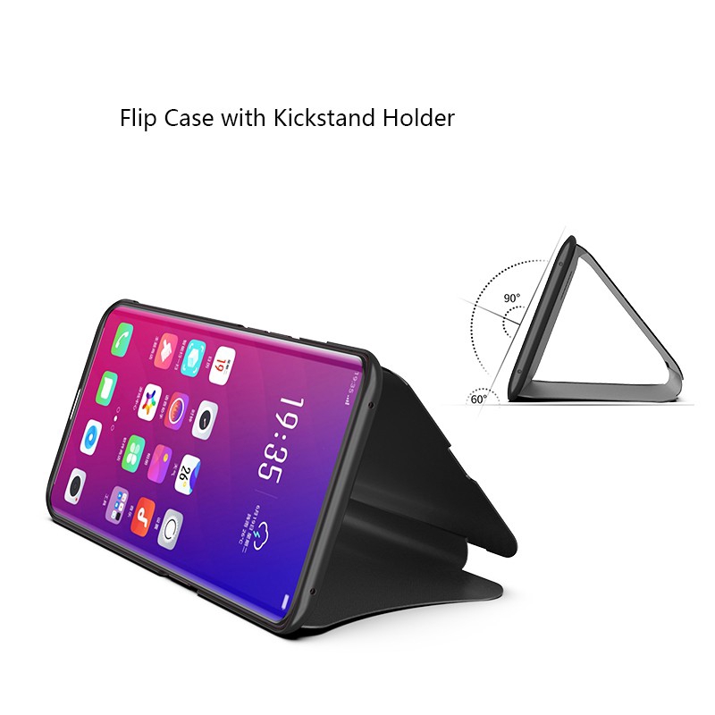 Ốp Lưng OPPO F9 Hard Cover F7 F5 A83 A37 A73 Find X Gương lật thông minh nắp cứng | BigBuy360 - bigbuy360.vn