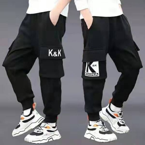 Quần Dài Thể Thao Phong Cách Hàn Quốc Dành Cho Bé Trai