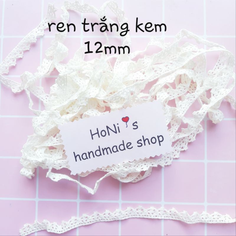 Ren lượn sóng handmade trang trí nhiều mẫu