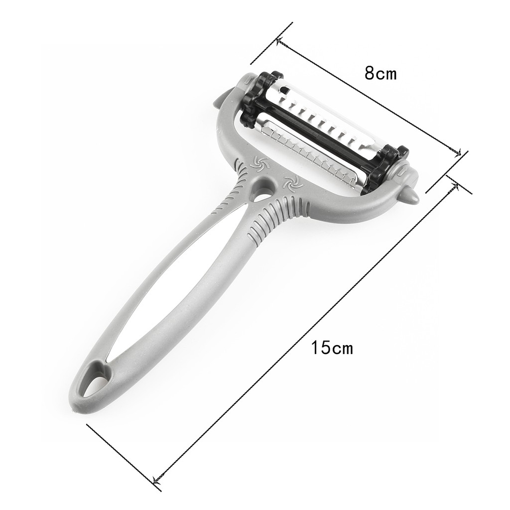 Dụng cụ gọt vỏ rau củ quả đầu xoay 360 độ tay cầm tiện dụng