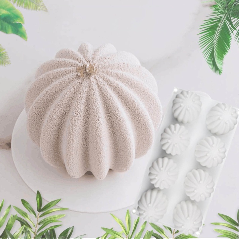 Khuôn Silicone Làm Bánh 8 Ô Hình Cây Xương Rồng