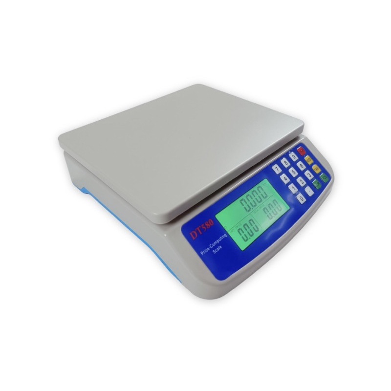 Cân điện tử 30kg - 1g DT-580, có chức năng tính tiền, bền, độ chính xác cao + cóc sạc.