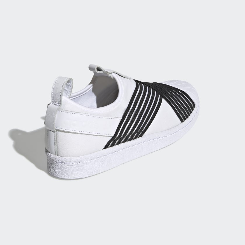 Giày Super Star Nữ 🔥FREESHIP🔥 Adidas Superstar Slip On Chính Hãng - Giày Không Dây Chuẩn Auth [CG6013]