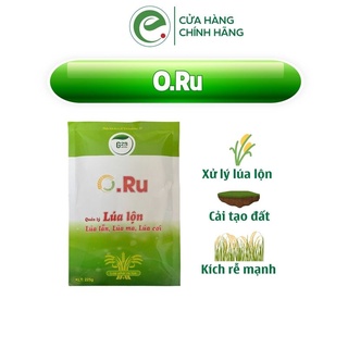 Chế phẩm sinh học O.Ru xử lý lúa lẫn, lúa lộn, lúa ma ngay tại ruộng, phòng trừ nấm bệnh - Chế phẩm sinh học O.Ru 225g