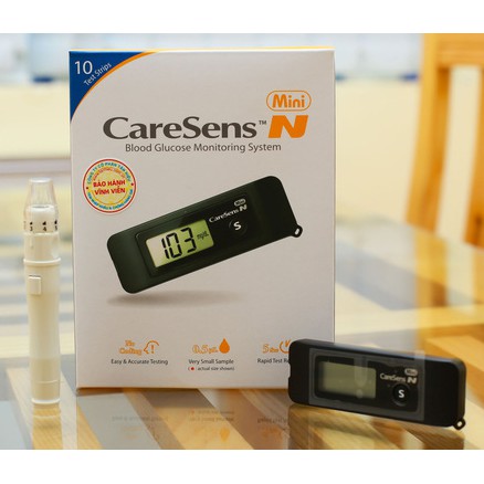 Máy đo đường huyết caresens n mini loại tốt - ảnh sản phẩm 3