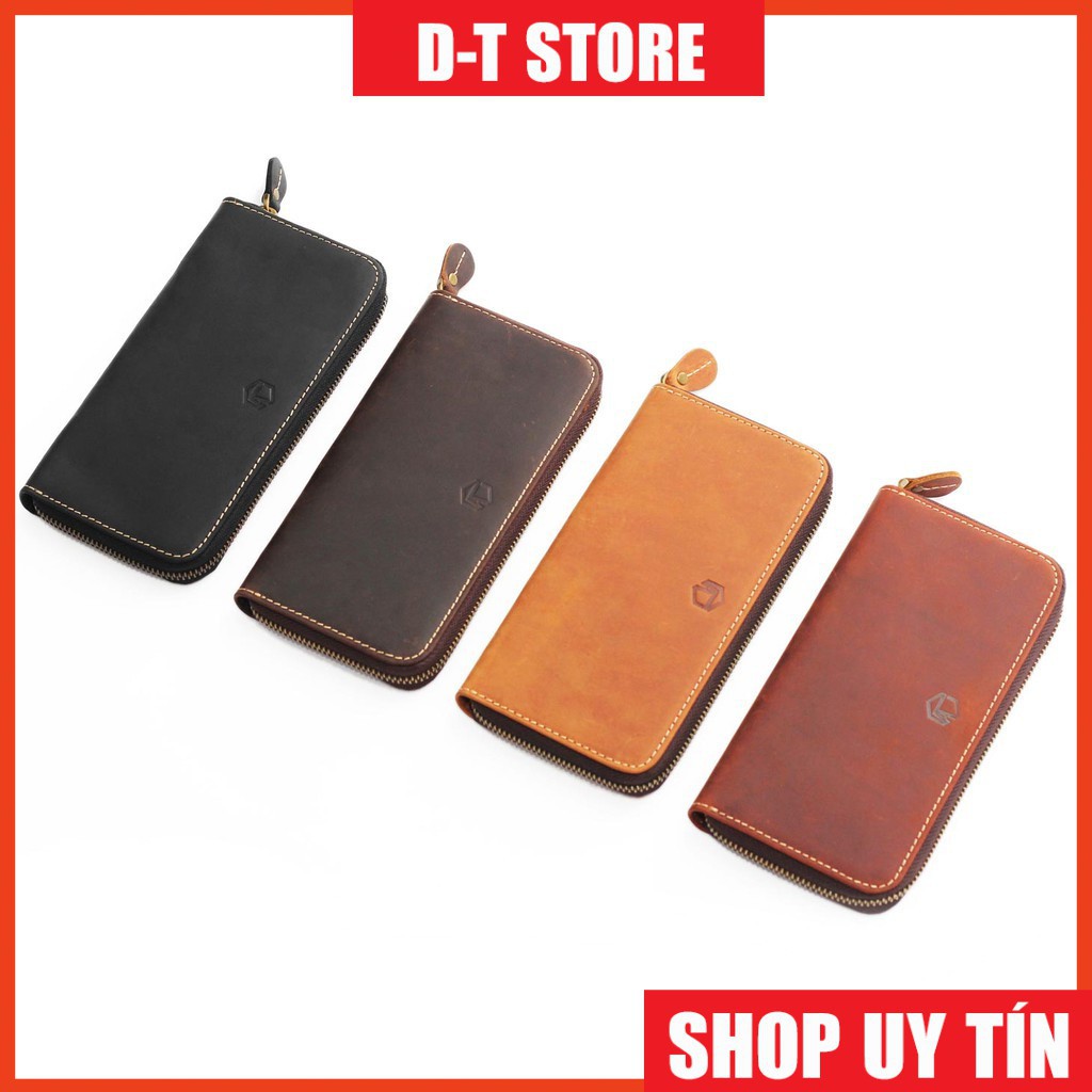 Ví dài da bò thật nguyên miếng Handmade phiên bản đặc biệt cực chất -LSWS-02[D-T 2]