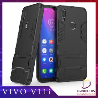 Ốp lưng Vivo V11i iron man chống sốc kèm chống xem video tiện lợi