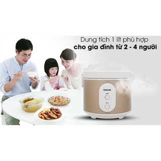 Nồi cơm điện Toshiba RC-10JR1NV - 1 lít