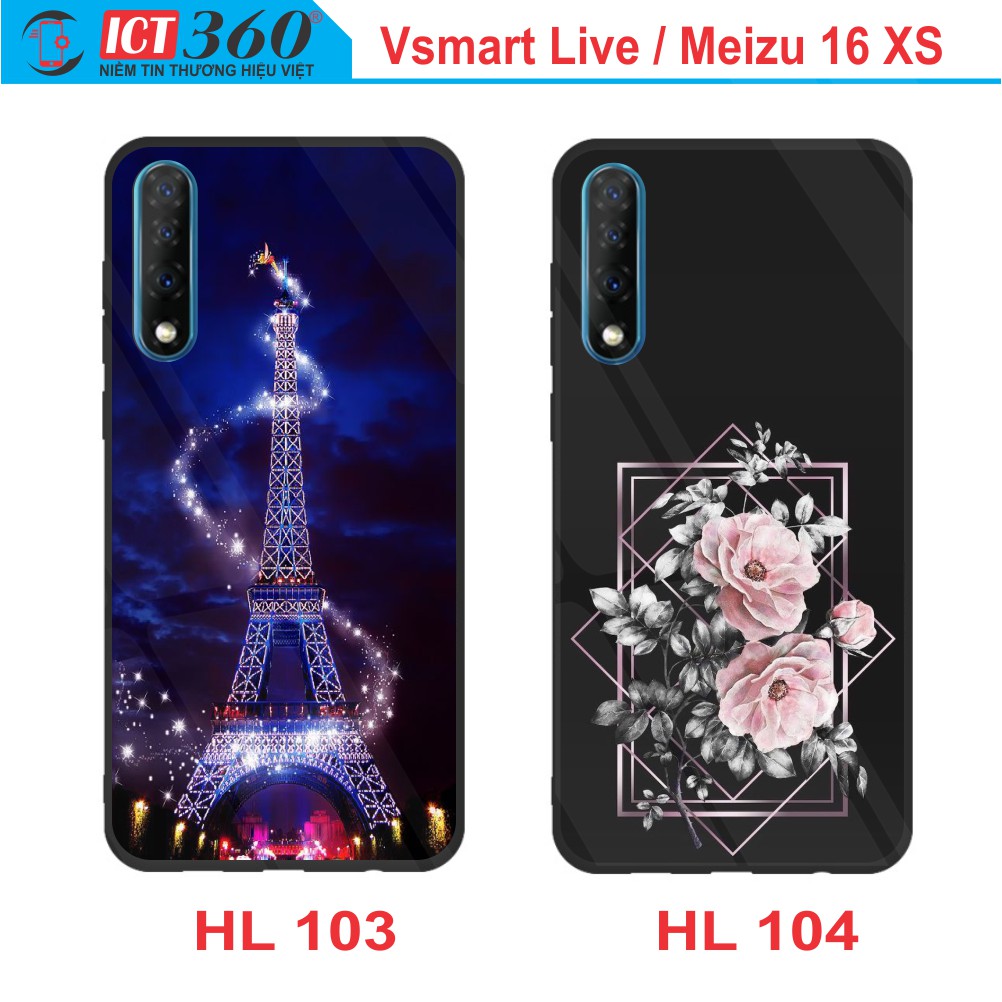 Ốp Lưng Kính VSMART LIVE/ MEIZU 16 XS - In Theo Yêu Cầu - Hình 3D