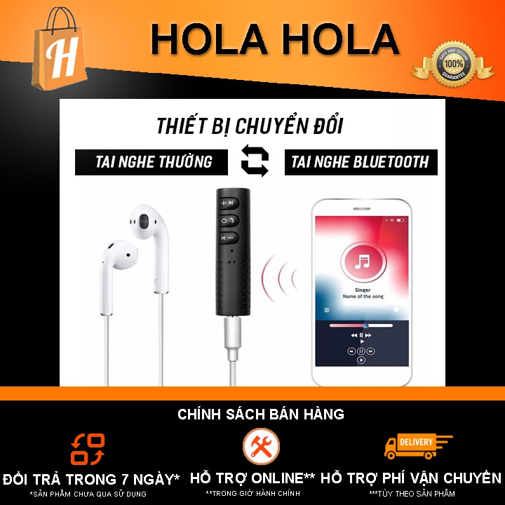 Thiết bị chuyển đổi tai nghe thường thành tai nghe Bluetooth R999