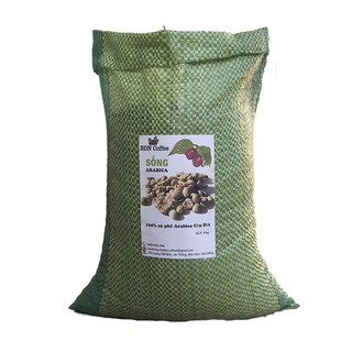 [SIÊU SẠCH] 5Kg Cà Phê ARABICA Cầu Đất 2020 Nhân Sống Chưa Rang