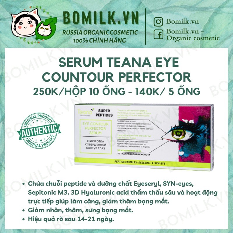 Serum Mắt Contour Perfect Serum T.e.a.n.a | BigBuy360 - bigbuy360.vn