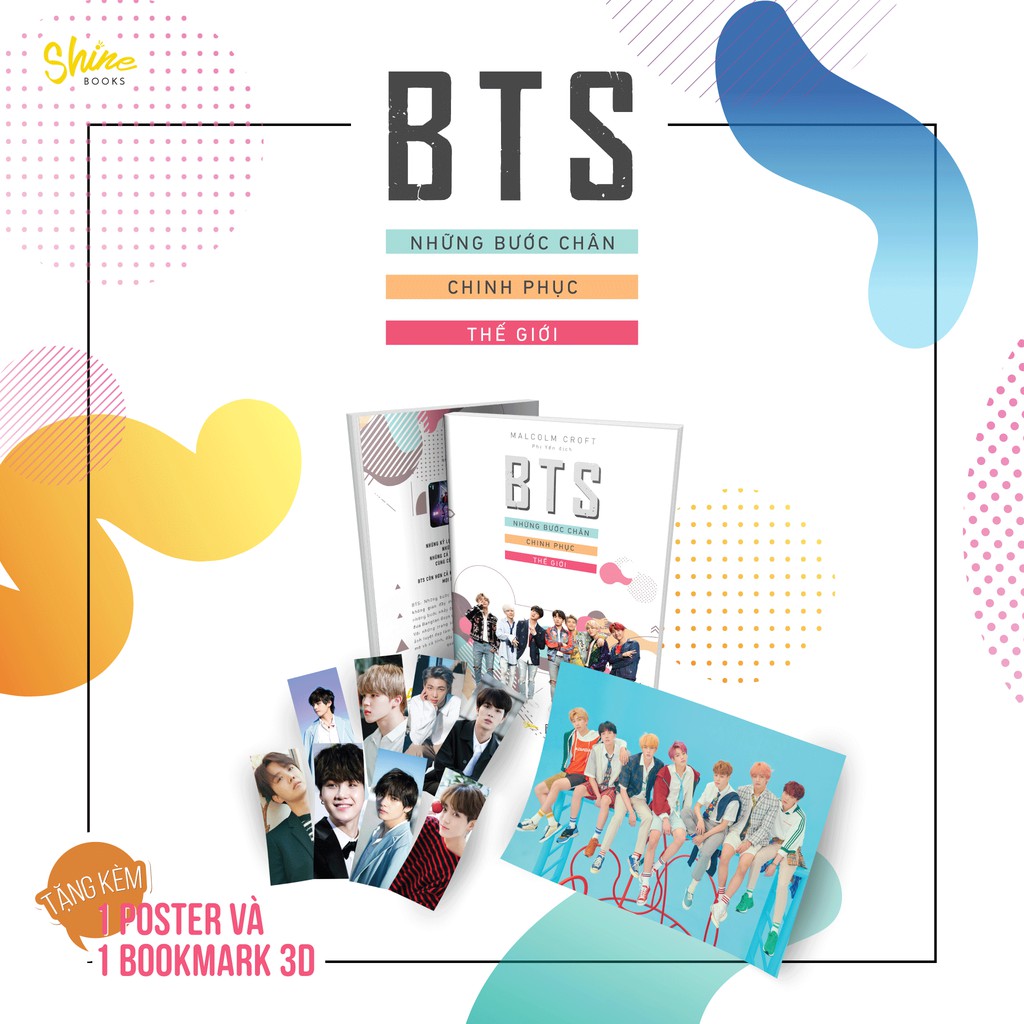 Sách - BTS Những bước chân chinh phục thế giới (Tặng poster và bookmark) | WebRaoVat - webraovat.net.vn