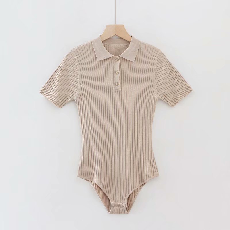 Áo bodysuit ngắn tay phong cách gợi cảm cho nữ | BigBuy360 - bigbuy360.vn