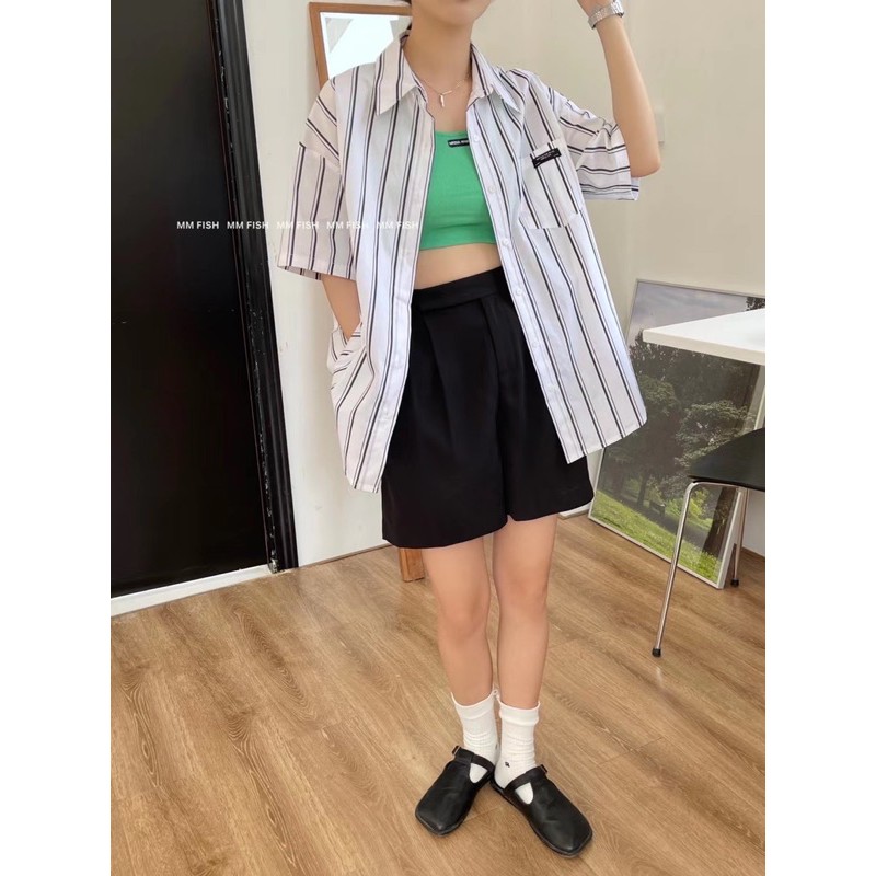 ÁO sơ mi oversize comic | BigBuy360 - bigbuy360.vn