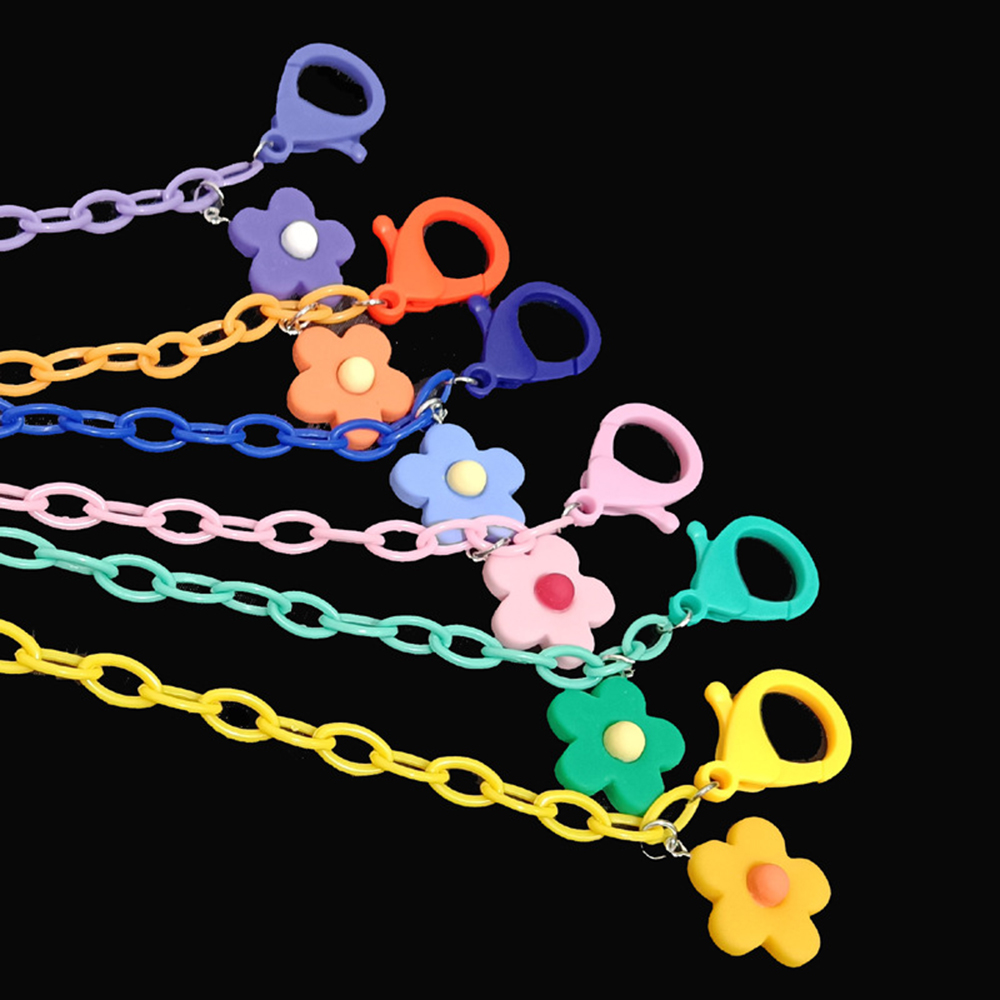 Dây Đeo Kính Chất Liệu Acrylic Hình Hoa Hướng Dương Nhiều Màu