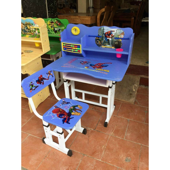 [Ảnh thật] Bàn Học Sinh Hàng Loại 1 (Bàn+Ghế) - Gỗ Công Nghiệp Cao Cấp, Có Khả Năng Chống Nước - Độ Bền 10 Năm