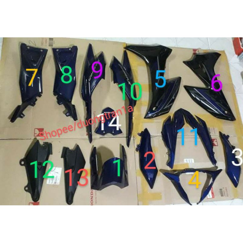 Dàn áo Winner X Xanh Mực 2021 chính hãng