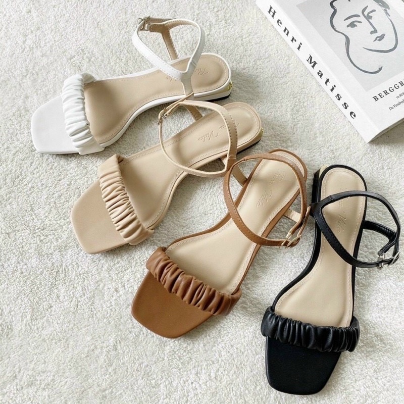 Dép sandal nữ quai dúm đế 2cm mẫu mới hottrend của năm mã G48