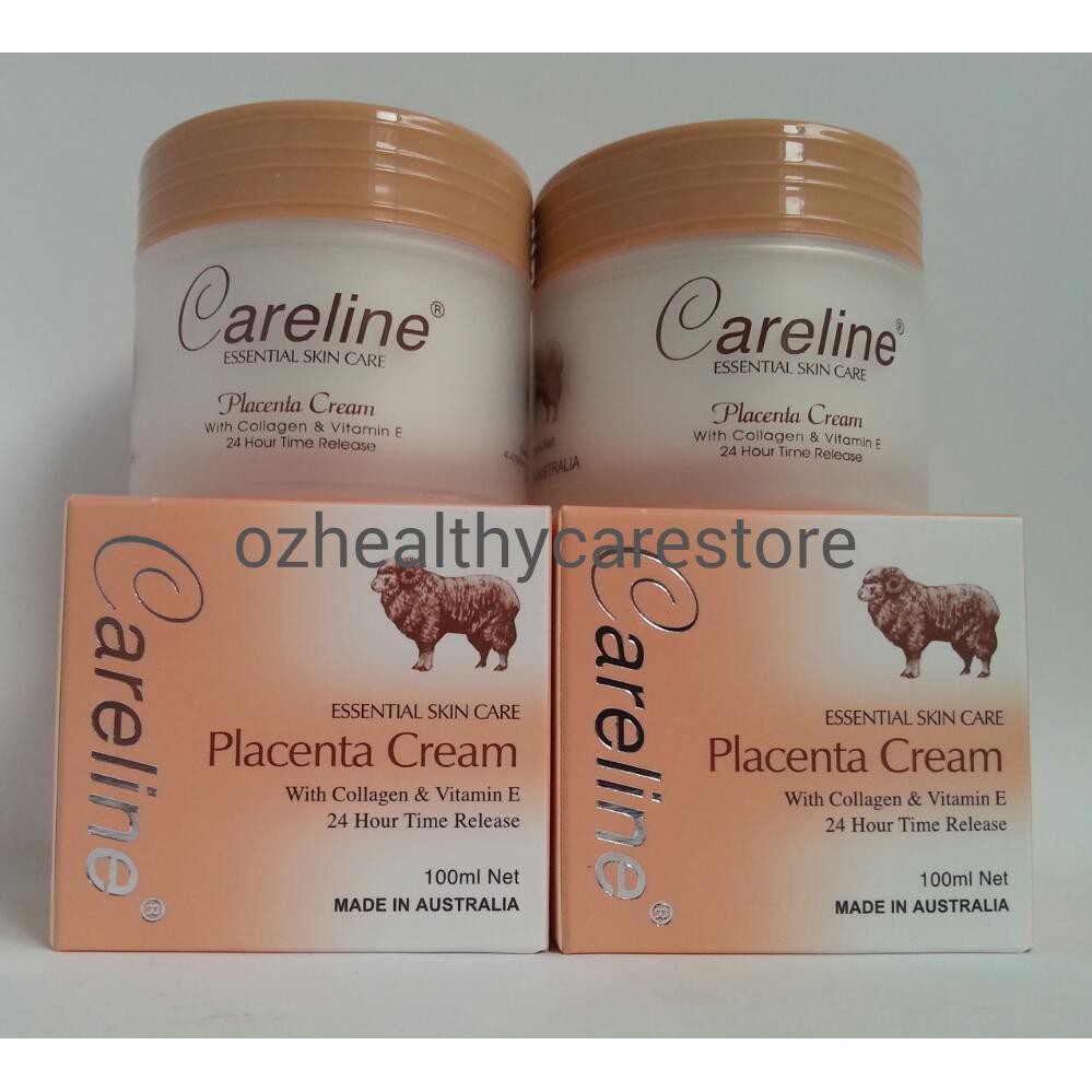 Kem cừu dưỡng da CARELINE Úc 100ml (Careline Placenta Cream with Collagen Vitamin E)