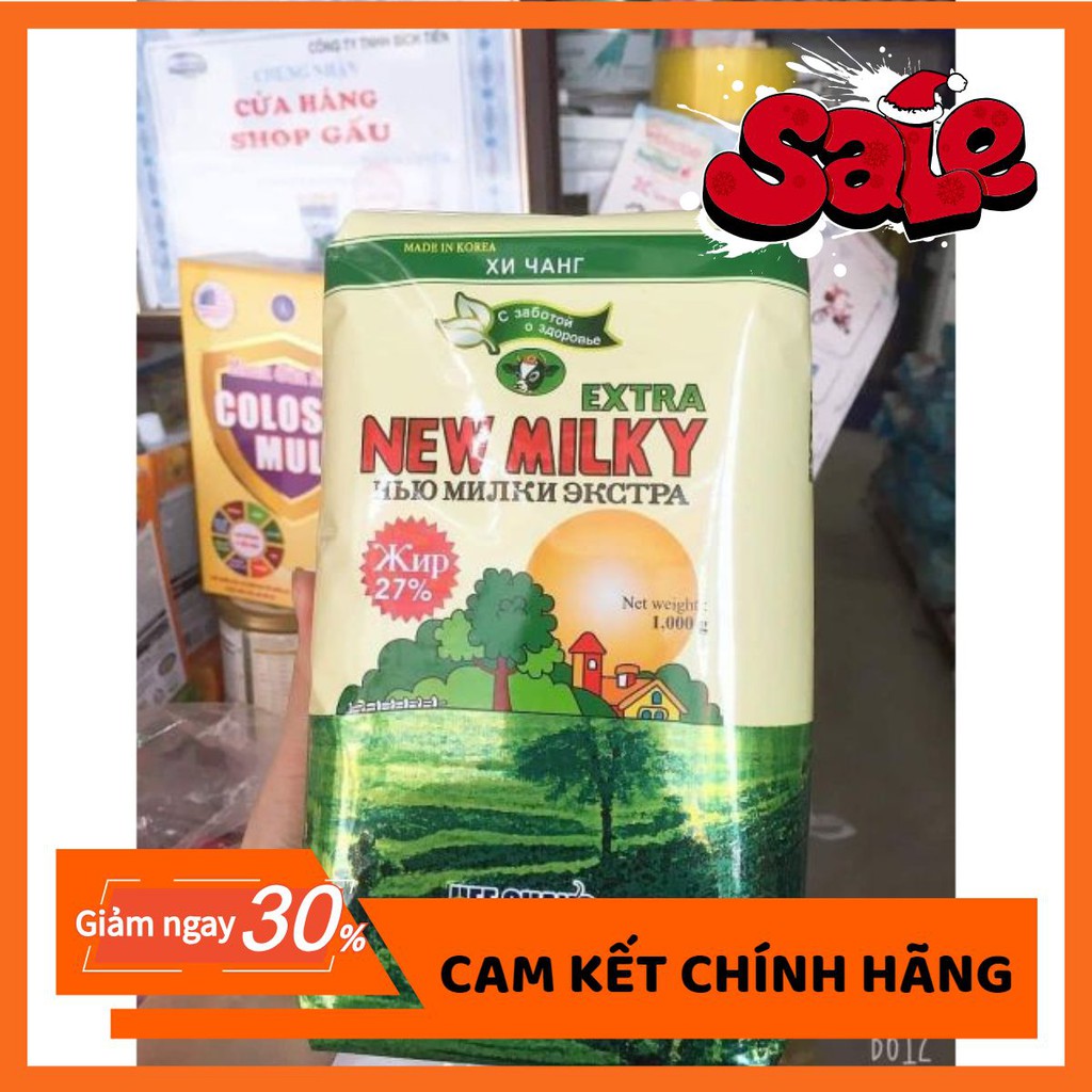 NEWMILKY SỮA BÉO 1KG CHUẨN NGA