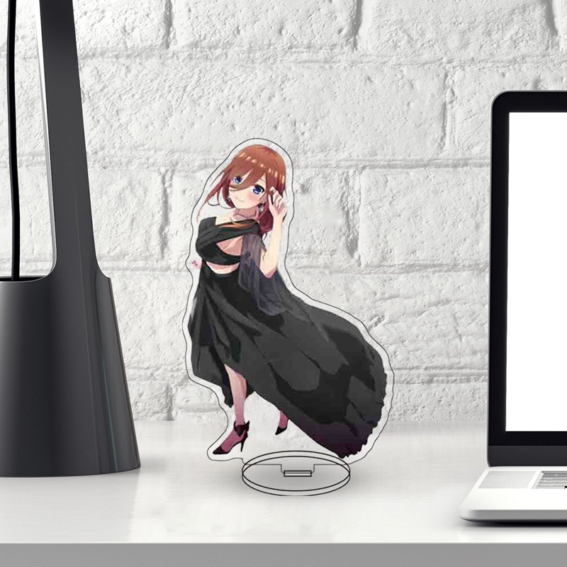 Mô hình nhân vật đồ chơi để bàn trang trí bằng Acrylic có giá đỡ