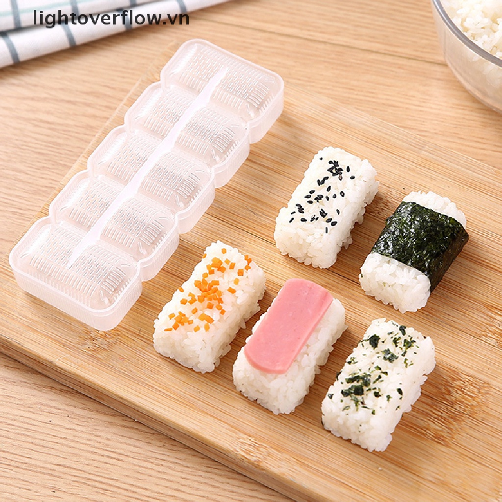 Set 5 Khuôn Làm Sushi Nigiri Không Ép DIY