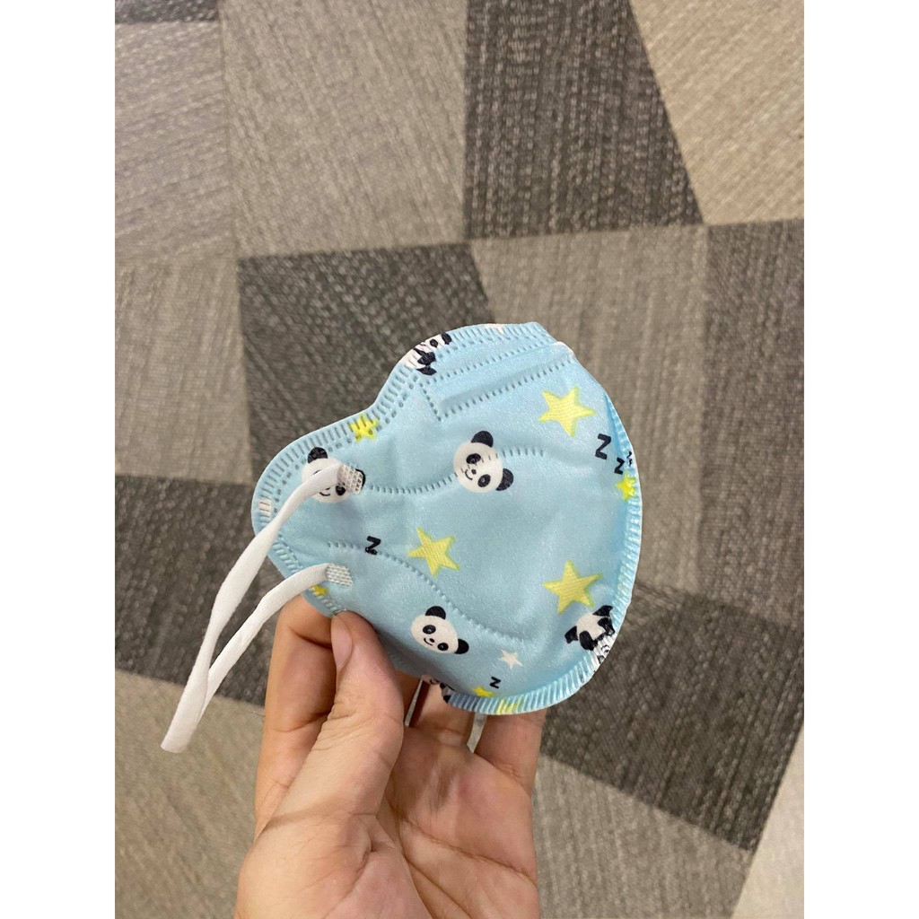 Khẩu trang N95 KN95 cho trẻ em, có van thở, 5 lớp chống bụi mịn PM2.5 | BigBuy360 - bigbuy360.vn