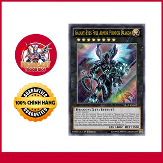 [EN-JP][Thẻ Bài Yugioh Chính Hãng] Galaxy-Eyes Full Armor Photon Dragon