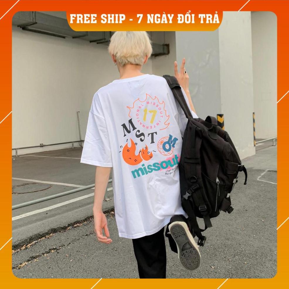 Áo thun tay lỡ form rộng nam nữ missout TEE MST SQUAD nam nữ Full Tag tay cổ | BigBuy360 - bigbuy360.vn