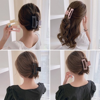 Kẹp tóc acrylic phong cách đơn giản
