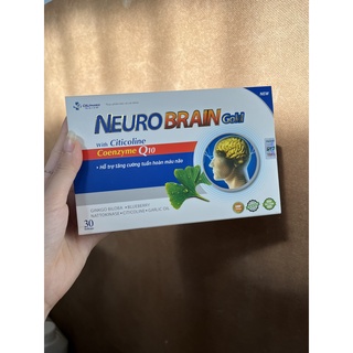 Viên uống bổ não NEURO BRAIN GOLD đổi nhãn CERECOLINE PLUS hỗ trợ tăng cường tuần hoàn não và cải thiện trí nhớ