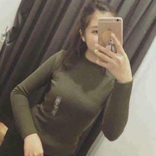 Áo len tăm cổ 3p