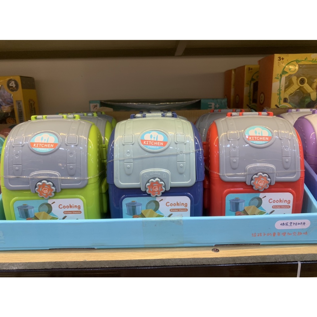 Bộ đồ chơi balo nhà bếp, y tế mini cho bé