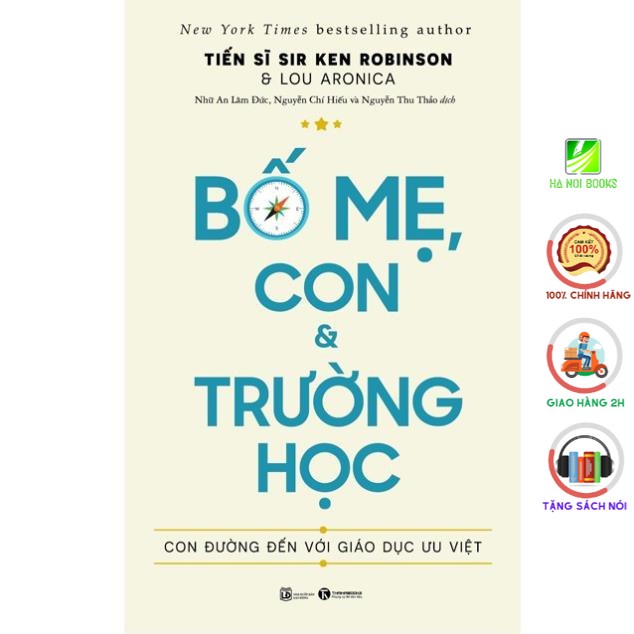 Sách - Bố mẹ, con và trường học: Con đường đến với giáo dục ưu việt - Thái Hà Books