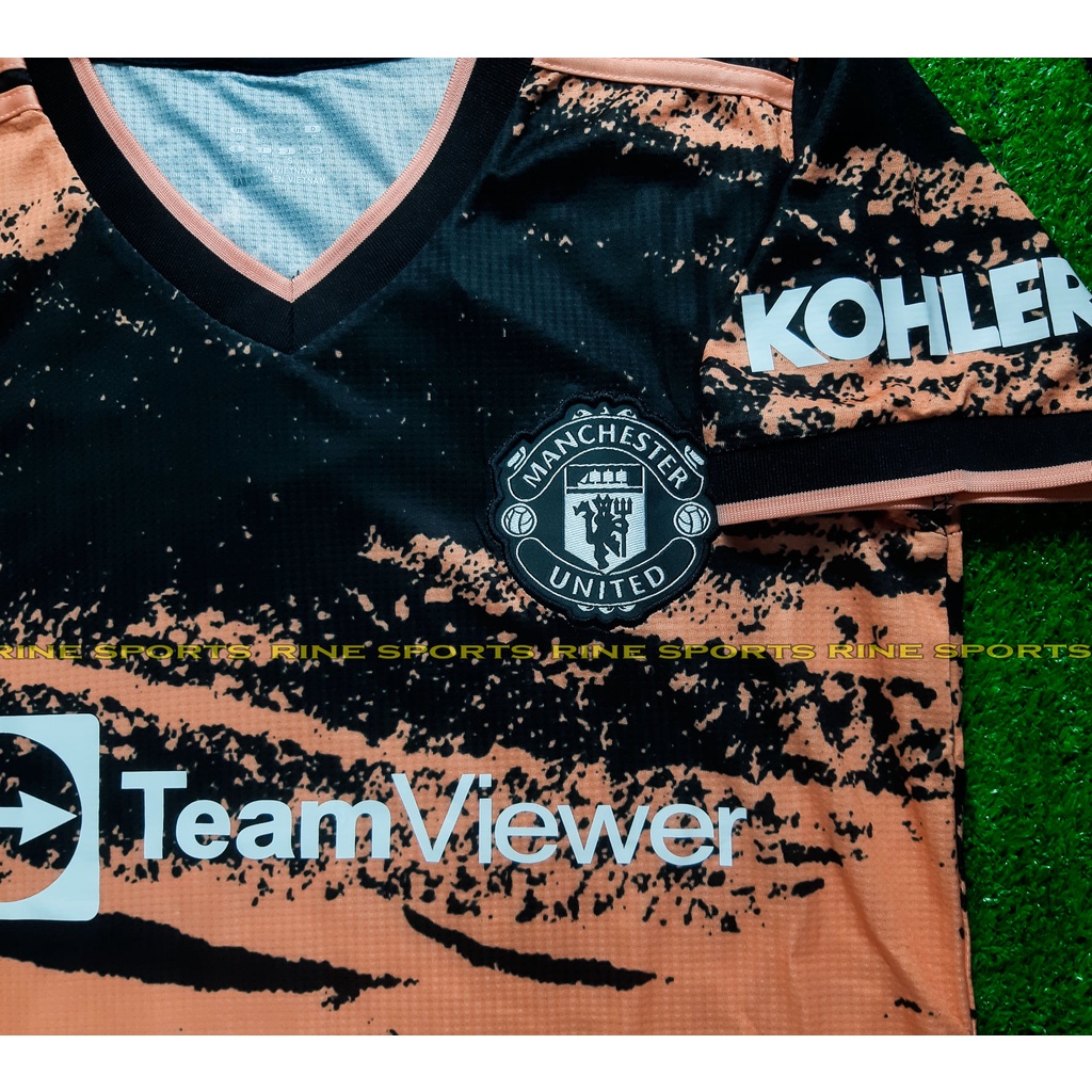 Bộ Áo bóng đá mu - Manchester United Cam mùa mới 2021 - 2022 hàng Thailand chuẩn thi đấu 100%. Cam kết Y Hình.