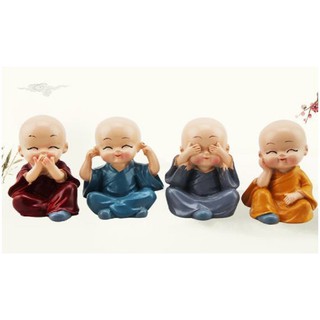 Top Mùa Hè - Bộ Tượng 4 Chú Tiểu
